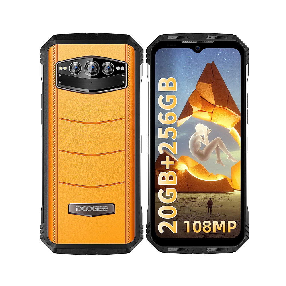 DOOGEE S100 Rugged Smartphone (2023), 20GB+256GB Gaming Phone Unlocked,  120Hz 6.58 Phone, 66W Fast Charge, Dual Speakers, Android 12, 108MP  Camera